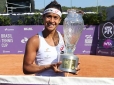 Teliana Pereira faz história e conquista o Brasil Tennis Cup em Floripa