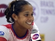 Teliana Pereira vence cabeça de chave no Brasil Tennis Cup