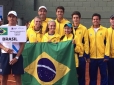 Brasil estreia com vitória no Sul-Americano 16 anos por equipes
