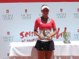 Ana Luiza Cruz é vice-campeã no APT Junior Open