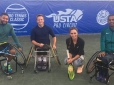 Com apoio da CBT, atletas do Tênis em Cadeira de Rodas treinam na Usta