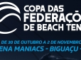 Copa das Federações de Beach Tennis está confirmada para o fim de outubro