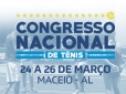 Estão abertas as inscrições para o Congresso Nacional de Tênis 2023