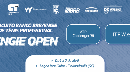 Florianópolis recebe torneios internacionais de tênis ENGIE Open 