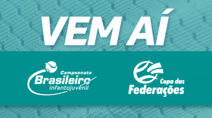 Inscrições abertas para o Brasileirão Infantojuvenil e Copa das Federa ...