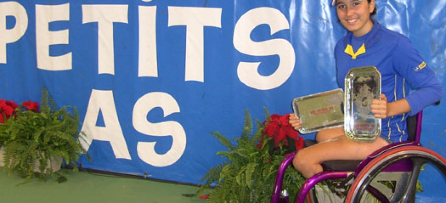 Natalia Mayara conquista o vice no Masters Juvenil de Cadeirantes