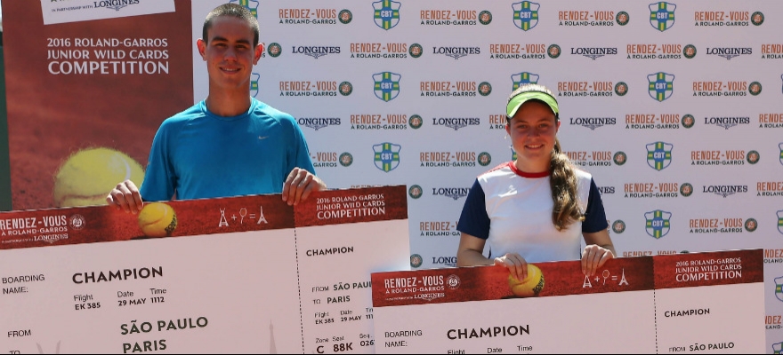 Lucas Koelle e Marcelle Cirino vencem o Rendez-Vous à Roland-Garros