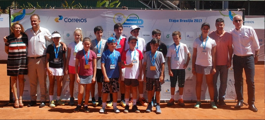 Definidos os campeões de 12 e 14 anos no Circuito Nacional, em Brasília