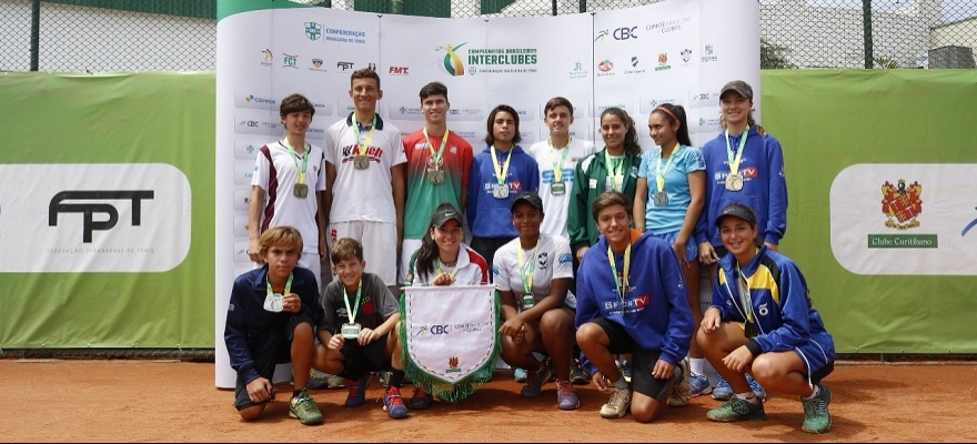 Campeonato Brasileiro Interclubes de Tênis define campeões em Curitiba