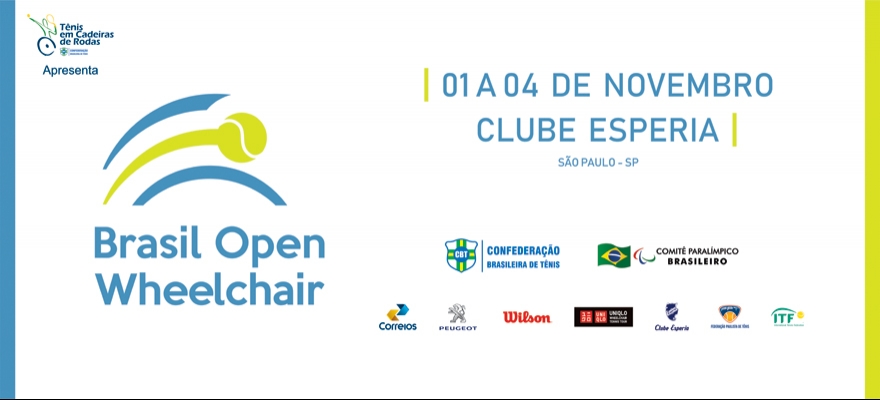 Brasil Open Wheelchair Tennis começa nesta quinta em São Paulo