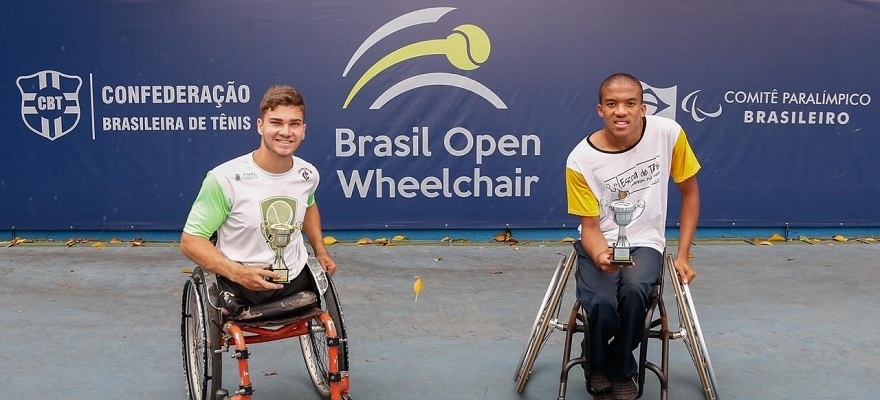 Brasileiros dominam finais do Brasil Open Wheelchair Tennis, em São Paulo