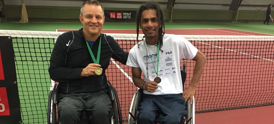 Ymanitu conquista 3º lugar de Quad no Uniqlo Wheelchair Doubles Masters