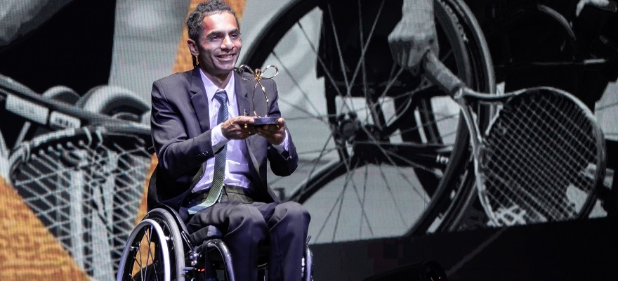 Ymanitu Silva fatura Prêmio Paralímpico 2018 de melhor tenista