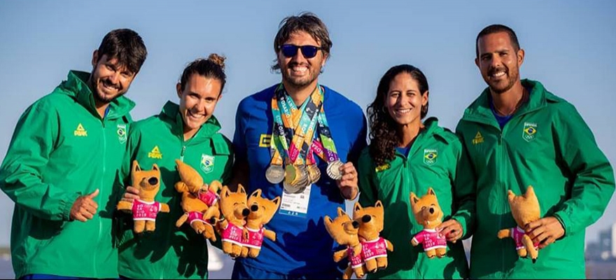 Beach Tennis brasileiro brilha nos Jogos Sul-Americanos de Praia