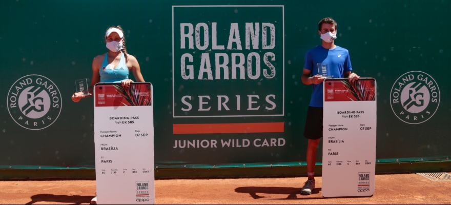 Paulistas são campeões do Roland-Garros Junior Wild Card Series by Oppo e viajam à França no fim de setembro