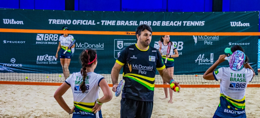 Destaques do Beach Tennis brasileiro treinam em Uberlândia entre sexta-feira e sábado