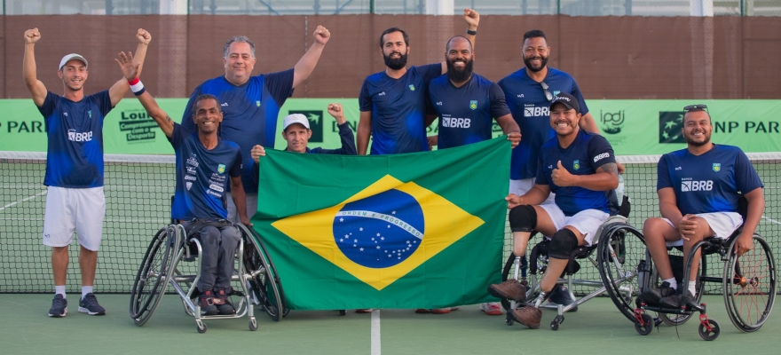 Brasil conquista resultado histórico e é bronze na Copa do Mundo de Tênis em Cadeira de Rodas