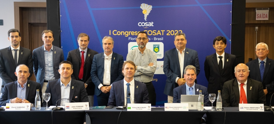 Assembleia da Cosat reúne líderes do tênis Sul-Americano em Florianópolis (SC)